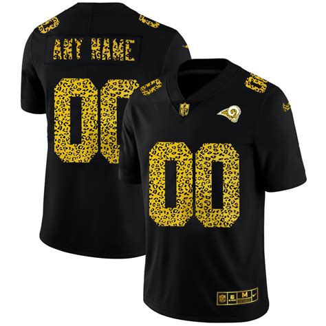 Men's Los Angeles Rams Customized Vapor Bone NFL Stitched Limited Jersey