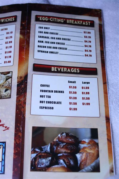 Menu at Bagels Plus restaurant, Tampa