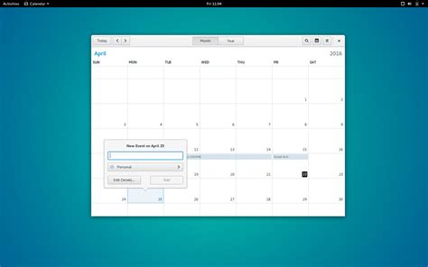 GNOME Calendar Pencils In Great New Features - OMG! Ubuntu!