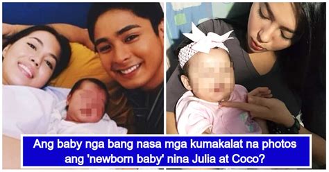 Fact check: Are these photos of Julia Montes & Coco Martin's newborn ...