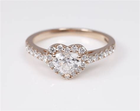 Heart Shaped Loose Diamonds | Heart shaped rings, Rose gold engagement ...