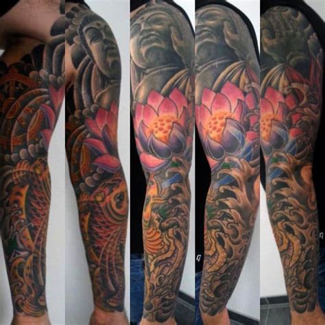 100 Lotus Flower Tattoo Designs For Men - Cool Ink Ideas