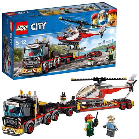 LEGO City 60183 - Starke Fahrzeuge Schwerlasttransporter, Beliebtes Kinderspielzeug | Lego city ...