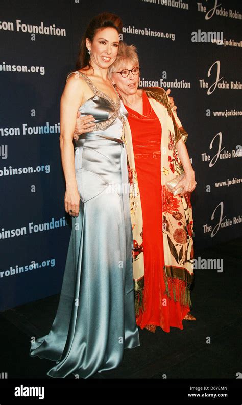 Fernanda Luisa and Rita Moreno 2012 Jackie Robinson Foundation awards dinner at The Waldorf ...