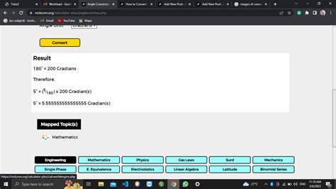 How to Convert Degrees to Gradians | Angle Units