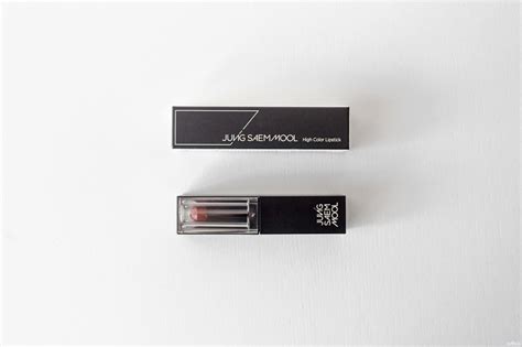 JUNGSAEMMOOL High Color Lipstick - High Matt Burgundy | lavenderlilac ...