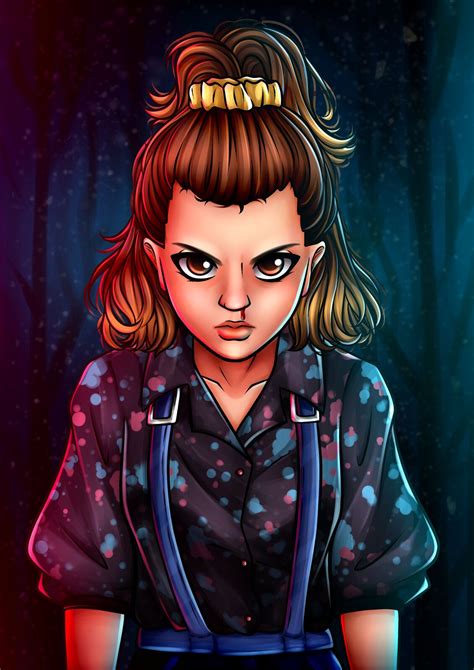 Eleven - Fanart, Paula Ribeiro on ArtStation at https://www.artstation ...