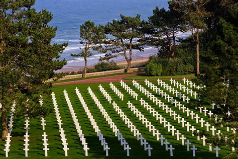 Normandy American National Cemetery - World War Two Cemeteries - A photographic guide to the ...