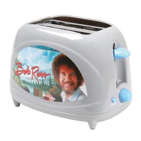 You Can Get A Bob Ross Toaster That Will Put His Face On Every Piece of ...