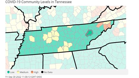 Nearly all of East Tennessee back in the 'green' as COVID cases fall ...