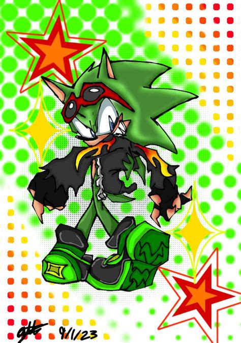 Scourge the hedgehog by eatdirt22 on DeviantArt