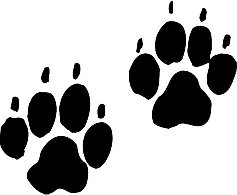 Tiger Paw Stencil - ClipArt Best