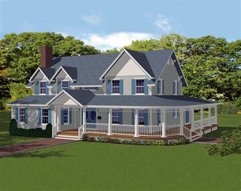Plan 86229hh One Story House Plan With Wrap Around Po - vrogue.co