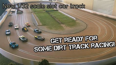 New 1/32 Slot Car Dirt Track! - YouTube