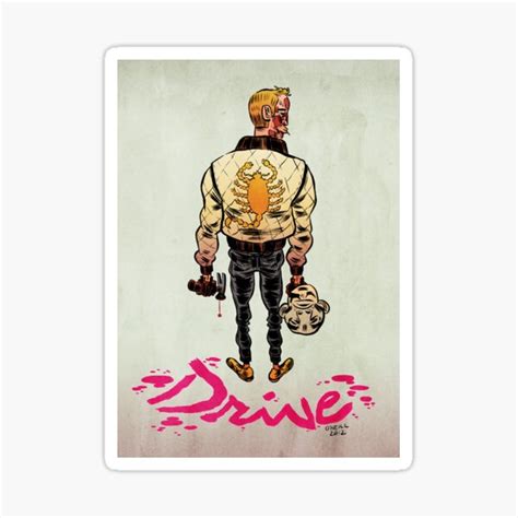 "Drive ryan gosling Sticker" Sticker for Sale by TheDudeFrame | Redbubble