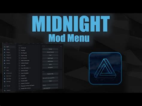 Midnight Mod Menu Showcase [UNDETECTED] - YouTube