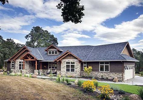 Plan 69582AM: Beautiful Northwest Ranch Home Plan | Ranch style house ...