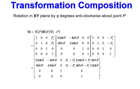 matrices - Composite transformation matrix - Mathematics Stack Exchange