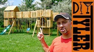 how to build playground swing set - Woodworking Challenge