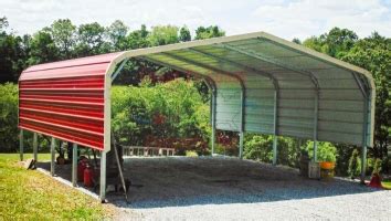 18x21 Two Car Carport - 𝐁𝐮𝐲 𝟏𝟖𝐱𝟐𝟏 𝐏𝐫𝐞𝐟𝐚𝐛 𝐒𝐭𝐞𝐞𝐥 𝐂𝐚𝐫𝐩𝐨𝐫𝐭 𝐎𝐧𝐥𝐢𝐧𝐞