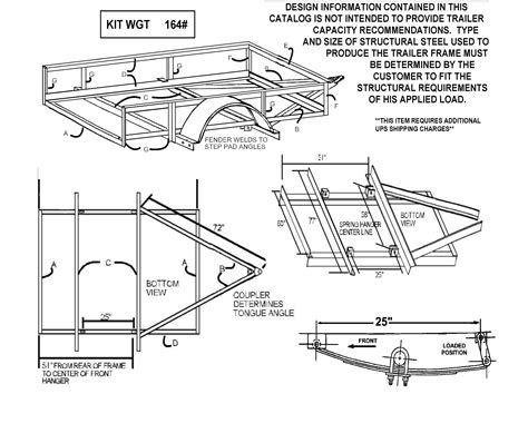 Utility Trailer Parts Diagram