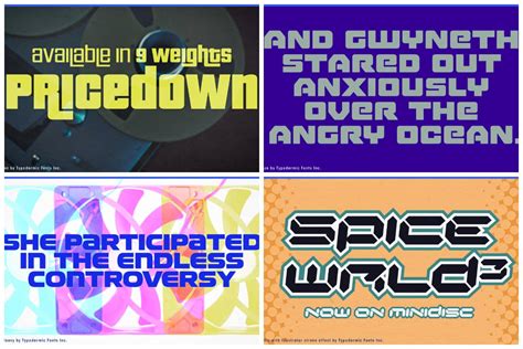 16 Best Y2K Fonts For Modern Millennial Designs | HipFonts