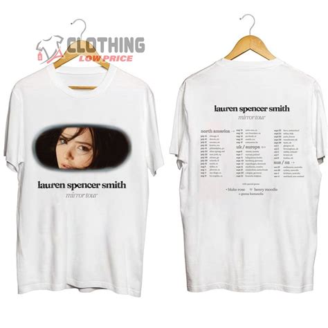 Lauren Spencer Smith The Mirror Tour 2023 Merch, Lauren Spencer Smith ...