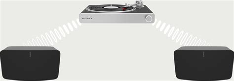 Victrola Carbon Stream Turntable - Works With Sonos | ListenUp