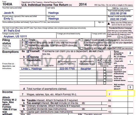 Understanding Taxes - Simulation: Completing a Tax Return Using Form 1040A to Claim a Dependent