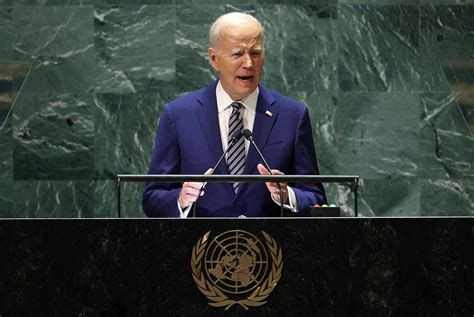 Biden offers support for Ukraine, stresses global unity in United Nations speech - ABC News