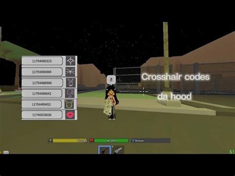 Roblox Da Hood Crosshair