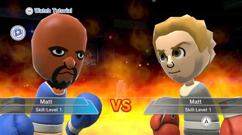 Wii Boxing: Matt vs Matt by robbieraeful on DeviantArt