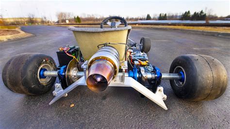 Jet Powered Go Kart - YouTube