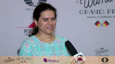 Interview with Humpy Koneru | FIDE Women's Grand Prix in Munich | Round 8