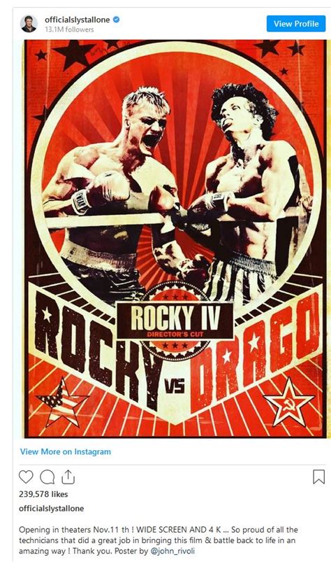 Rocky IV director's cut - Rocky Vs. Drago - The Ultimate Director's Cut ...