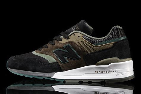 New Balance 997 Black Olive Reflective - Sneaker Bar Detroit