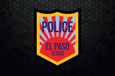 El Paso Police Department Patch Logo Decal Emblem Crest | Etsy