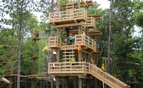 Trollhaugen's Aerial Adventure Park | Travel Wisconsin