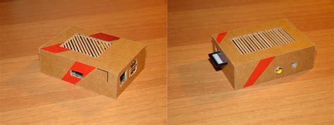 Cardboard Raspberry Pi case