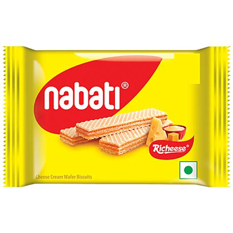 Buy Nabati Richeese Cheese Cream Wafer Biscuits - Crunchy, Crispy, Rich In Vitamin A Online at ...