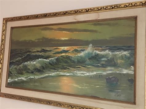 Goodwill find, oil painting? Artist signature is Tosi. Would like to ...