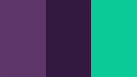 Purple And Green Color Palette