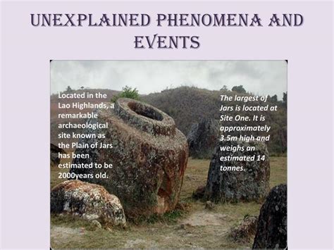 PPT - Unexplained phenomena and events PowerPoint Presentation, free download - ID:6910272