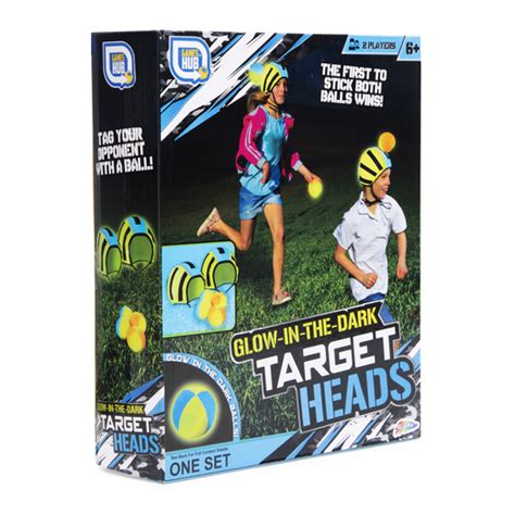 glow-in-the-dark target heads outdoor game | Five Below | let go & have fun