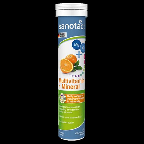 Multivitamin + Mineral effervescent tablets - sanotact