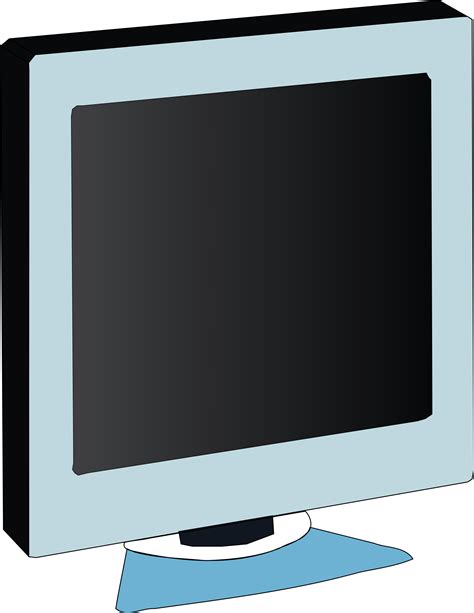 Clipart - monitor LCD