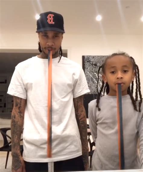 Blac Chyna's Son King Cairo Looks Like Dad Tyga in New Video