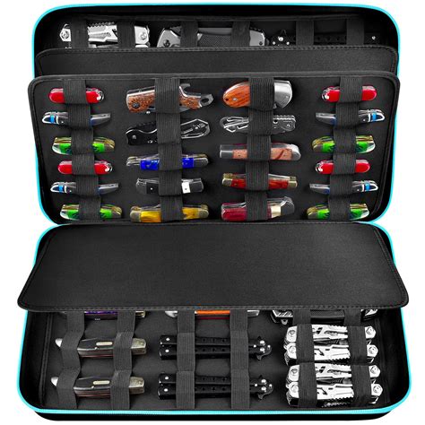 Buy Display Case for 66+ Pocket Knives. Folding Holder, Butterfly ...