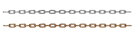 Metal chain links isolated on Transparent background PNG 16774408 PNG