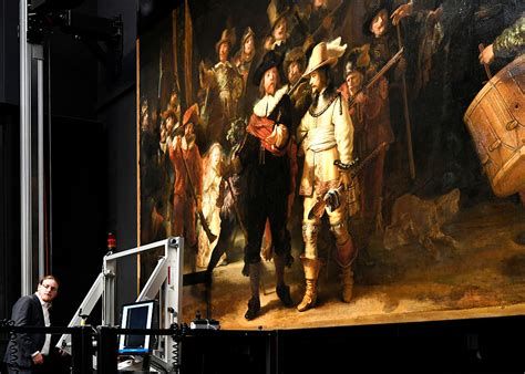 Rembrandt's 'The Night Watch' begins on-site restoration - CGTN